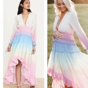 Rococo sand rainbow dress